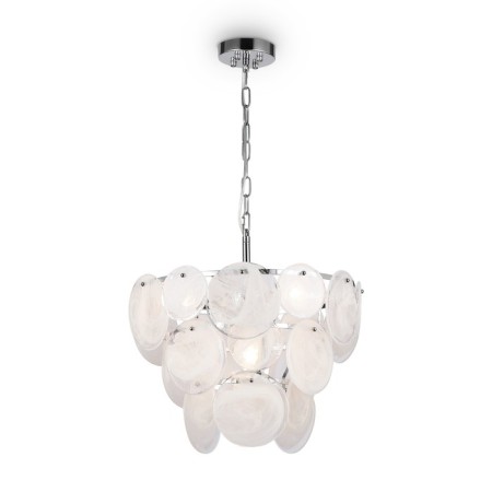 Suspended lamp Freya Fr5197pl-05ch Sophia, 470x470x735 mm, E14, 5x60W, color chromium
