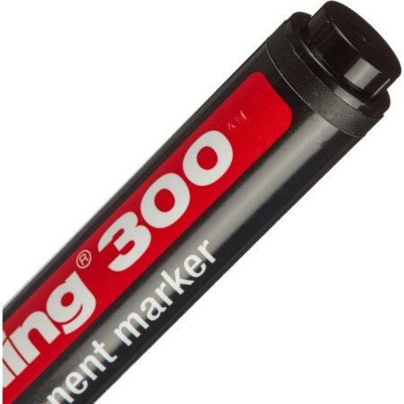 Permanent marker Edding E -300/1 (undersigned), 1.5 - 3.0 mm, black-4