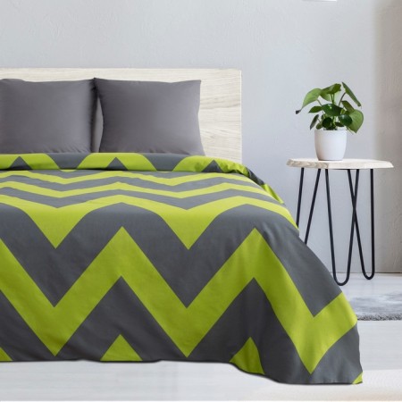 Bed linen Ethel 1.5 joint venture "Green Chevron" 143x215 cm, 150x214 cm, 70x70 cm - 2 pcs-2
