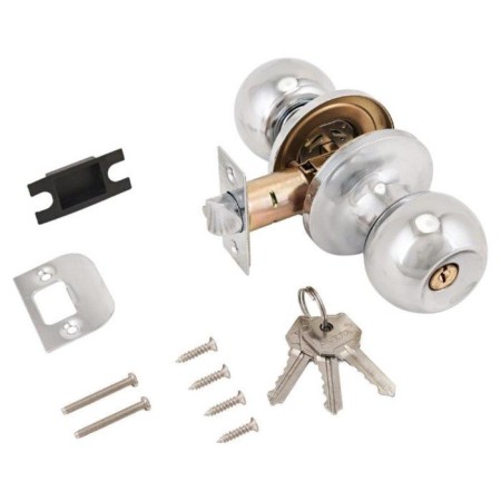 Latch Avers 6072-01-Cr Cl./Fix., Color Chrome