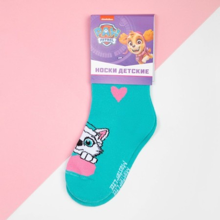 PaW Patrol socks Everest, turquoise, 14-16 cm-2