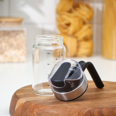 Glass bottle for sauces and oil "Mist", 240 ml-2