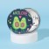 Avolove mirror, d = 7 cm, multi -colored
