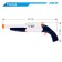 Blaster "double -barreled", shoots soft bullets