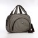 Road bag with lightning, external pocket, beige/brown color