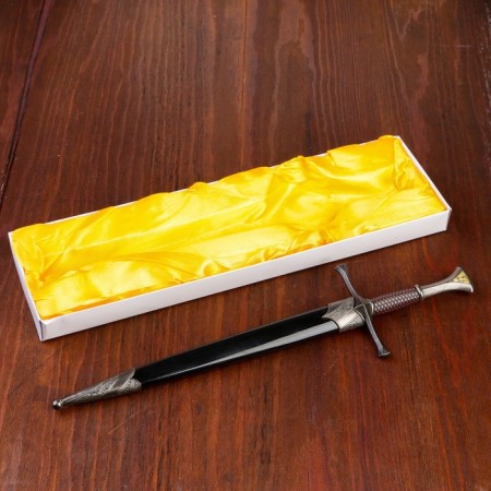 Suv. product dagger, black scabbard, 35cm-5