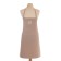 Apron Ethel Kitchen 60x70 cm, col. Beige, 100% HL, sarzha 220 g/m2