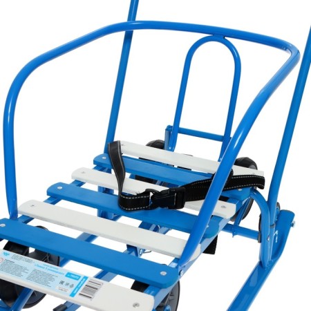 Sled "Timka 5 station wagon", blue color-5