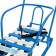 Sled "Timka 5 station wagon", blue color