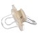 Nipple - Silicone dummy classic, from 0 months., Beige color