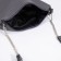 Bag Cross-Bodi with a zipper, gray color
