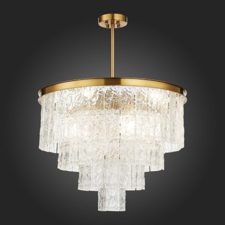 Ceiling Ceiling ST LUCE. SL1230.302.08. Stabia. 8x60 watts, E14, 60x60x75 cm, brass color-2
