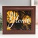 Key closed "House" 26.5x31.5 cm nut
