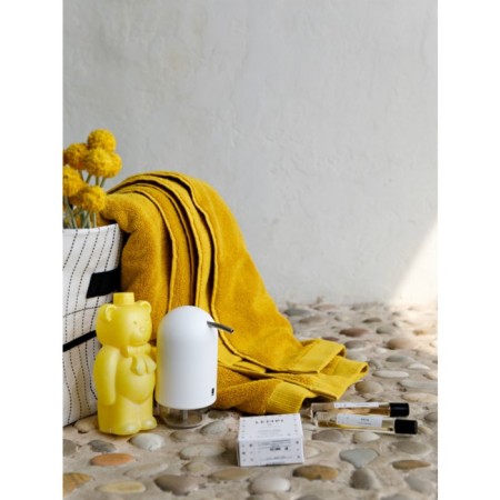 Essential towel, 612 g, size 70x140 cm, mustard color-1
