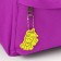 The reflective element "unicorn", bilateral, 5.5 × 4.6 cm, yellow color