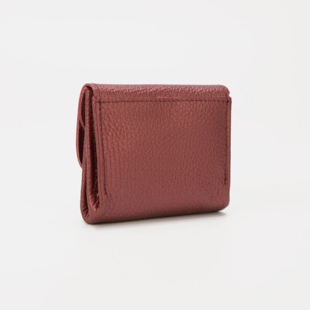 Monetnik on the Textura button, burgundy color-1