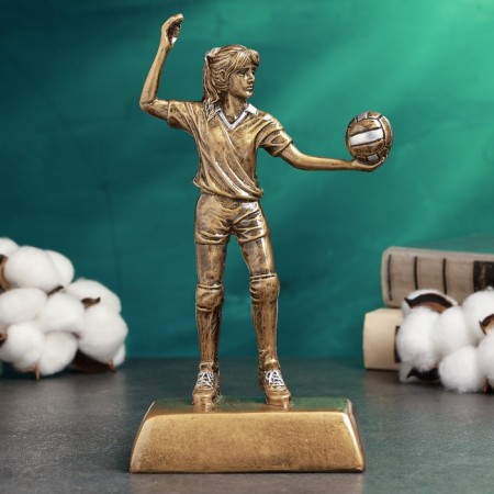 Stele "Women's volleyball" 12x7x23cm