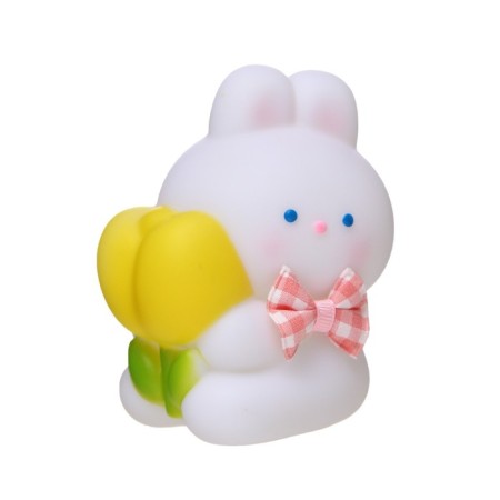 Night "Bunny" LED from batteries white-yellow 8x10 cm Risalux-7