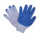 Gloves of nylon garden, with nitrilum pound, size 9