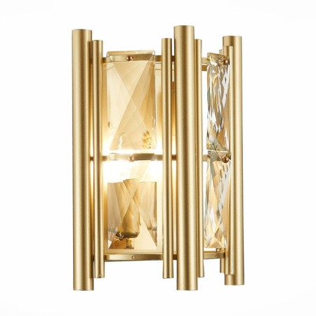 Sconces st. SL1623.201.01. Corsia. 2x40 watts, E14, 23x29 cm, Shampan-4