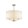 Marika 3x60W E14 chandelier gold
