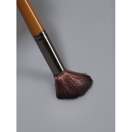 Set of brushes d/makeup 4 items 15.5 (± 1) cm nylon/plastic cards of the substrate/PVC-fabric QF-3