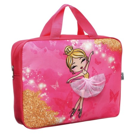 Textile folder Calligrata "Ballerina", 35 x 27 x 7 cm-2