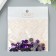 Decor for creativity plastic "Rhinestones Round. Violet" set 40 pcs 1x1 cm