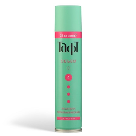 TAFT Hair LAC “Volume”, for thin hair, superpower fixation, 225 ml-1