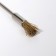 Brush - brush for cleaning mills, copper, silver/golden color