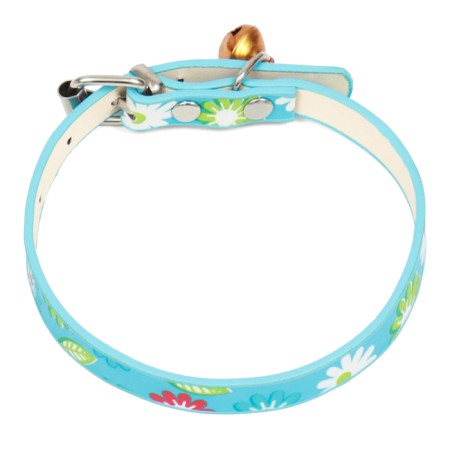 Collar "summer meadow", 32 x 1 cm, mix of flowers-1