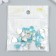 Decor for creativity Plastic "Scales Blue - Heart" 1.2x1.2 cm