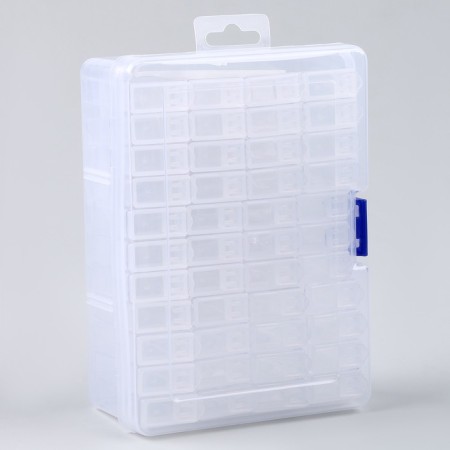 Organizer for storing rhinestones, 44 sections-5