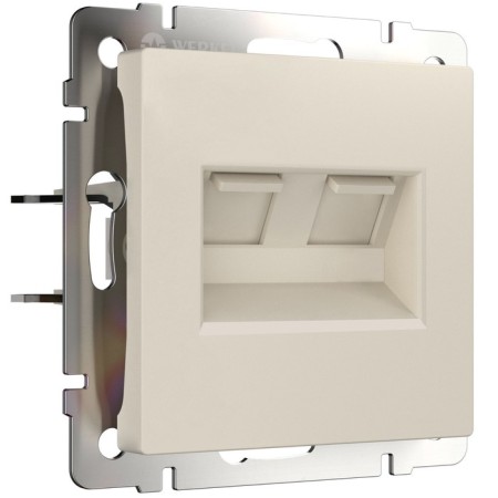 Double Ethernet RJ-45 (Ivori Matte) W1181162