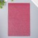 Foamiran glitter 4 Hobby 2 mm, central pink, 20x30 cm