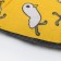 Animal sunbed "duck", 50 x 50 x 10 cm, yellow