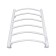 Electric towel "Sanprise" Classic P6, 400x700 mm, universal, white