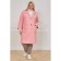 Female coat, size 52, light pink color
