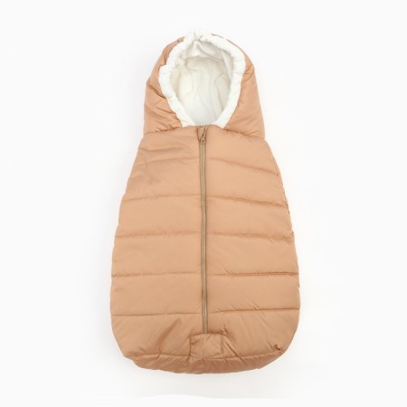 Baby envelope, brown color, height 56-62 cm