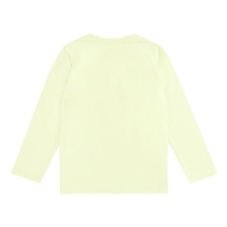 Longslit for a boy, height 128 cm, color is light lemon-1