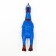 Toy of the "thoughtful chicken" small for dogs, 16.5 cm, bright blue