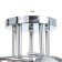 Ophelia chandelier 5he27 40t chrome 55x55x25 cm Bayerlux