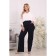 Female trousers, size 46, blue color