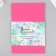 Tough felt 1 mm "pink" set of 5 sheets format A4