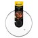 Regent Inox cover, low, with a steamer, d = 20 cm