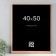 Photo frame from oak "Rock" 40x50 cm