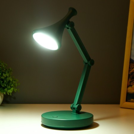 Jambo table lamp LED 2W USB AKB Green 13x13x34.5 cm Risalux-3