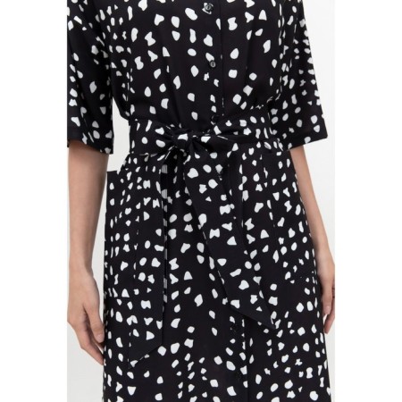 Dress shirt female Eliseeva Olesya, size 46, black color-2