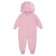 Combineson with a hood One Love Winter, height 80 cm, pink color