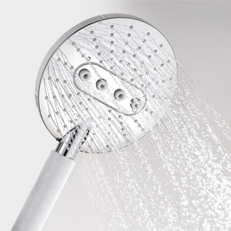 Soul system Wasserkraft a185.067.059.wm, tropical shower, shower, white-3